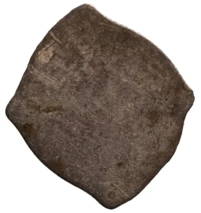 Ungeprägter Schrötling (mit Vierschlag)
