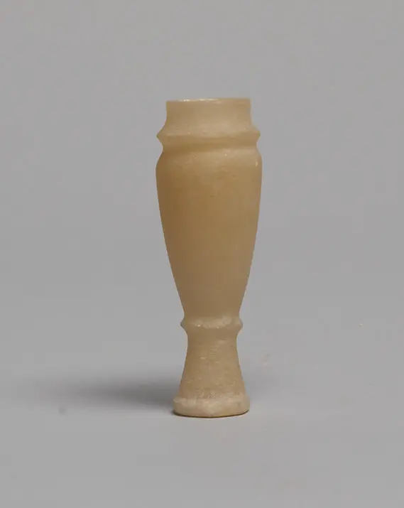 Kleine Vase mit Untersatz