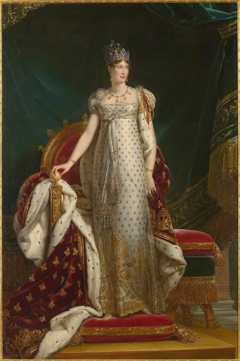 Erzherzogin Marie Louise (1791-1847) als Kaiserin der Franzosen