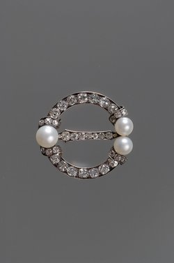 Brosche aus dem Besitz der Kaiserin Elisabeth von Österreich