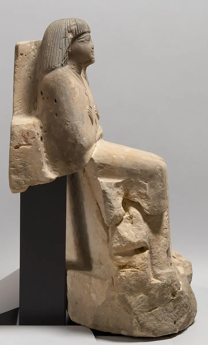 Statuengruppe des Meri-ptah, des Sa-aset und der Kafi