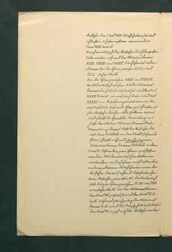 handschriftliche Dienstordnung für Museumsaufseher