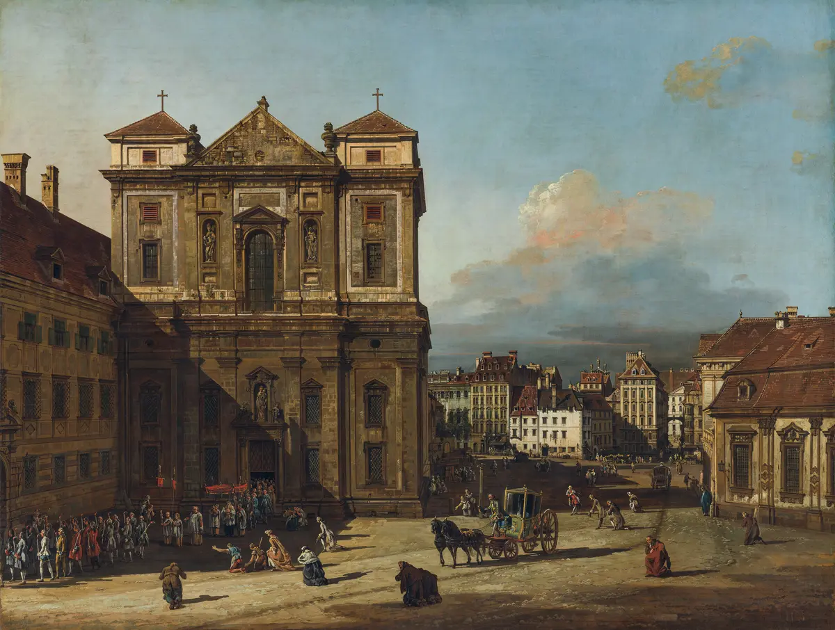 Die Freyung in Wien, Ansicht von Nordwesten