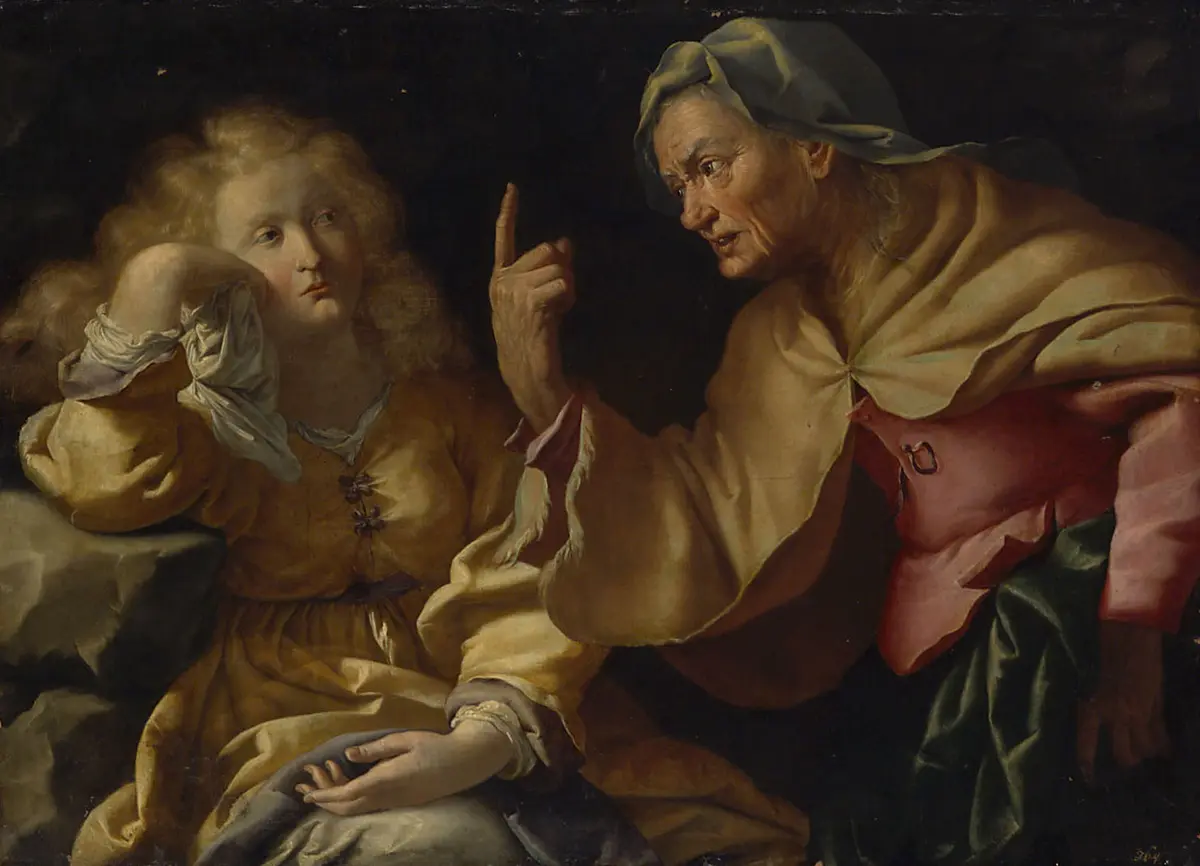 Martha tadelt ihre eitle Schwester Maria Magdalena