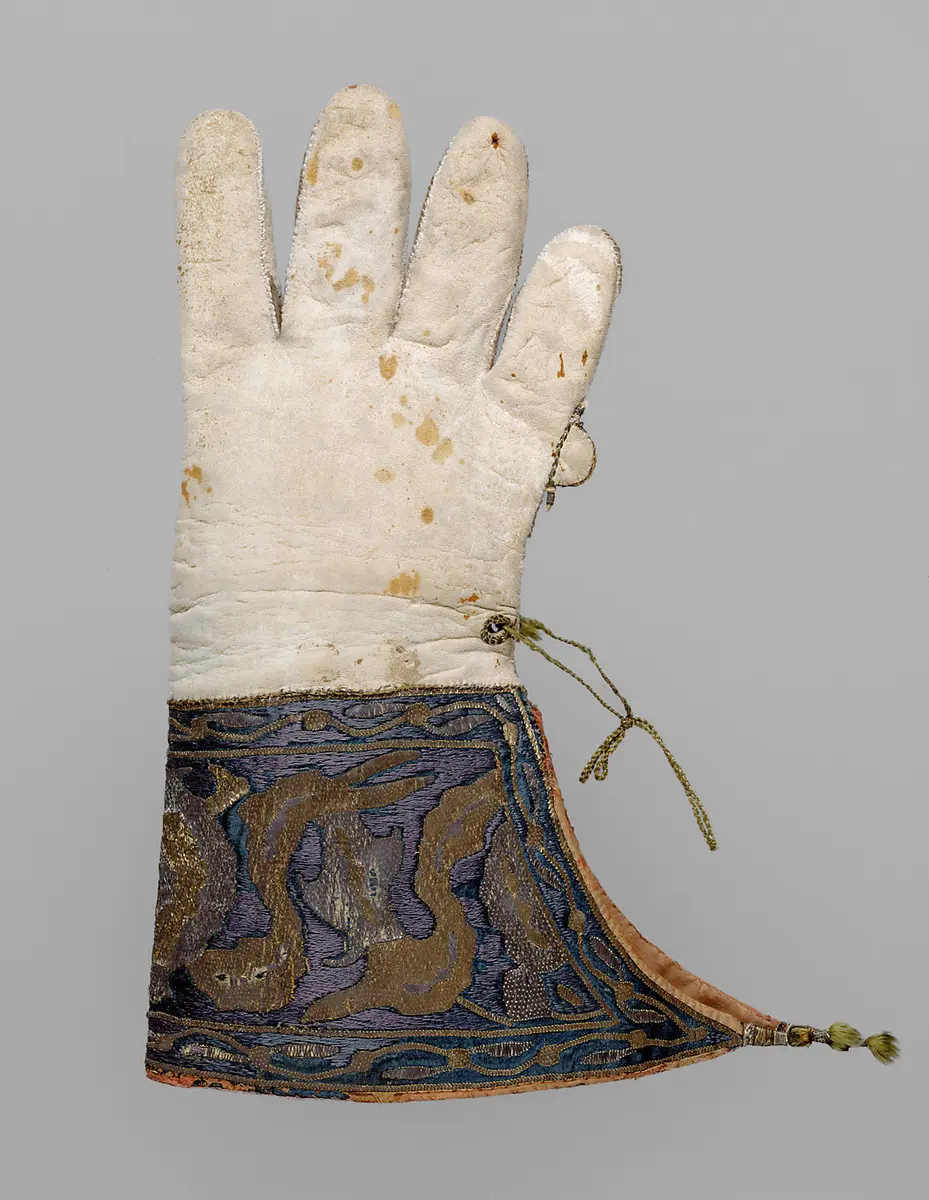 Falkenhandschuh für die rechte Hand