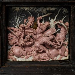 Tafel mit 60 Szenen aus den Metamorphosen des Ovid