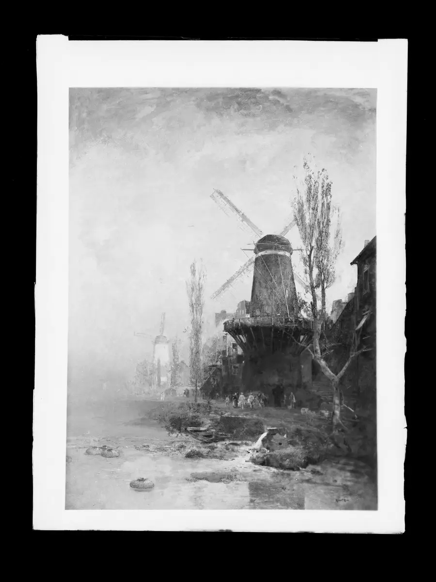 Windmüle bei Rotterdam