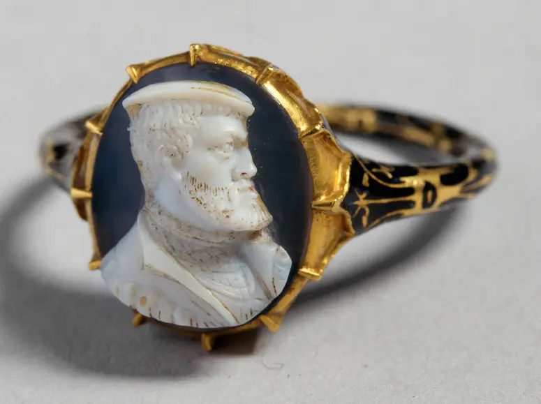 Ring with a Portrait of Emperor Charles V