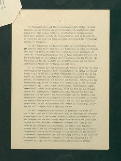 Dienstanweisungen für Postenaufseher, Portiere, die Telephonzentrale, Oberaufseher, Nachtportiere und Nachtaufseher, für den Wochendienst der Beamten und der Verwaltungskanzlei