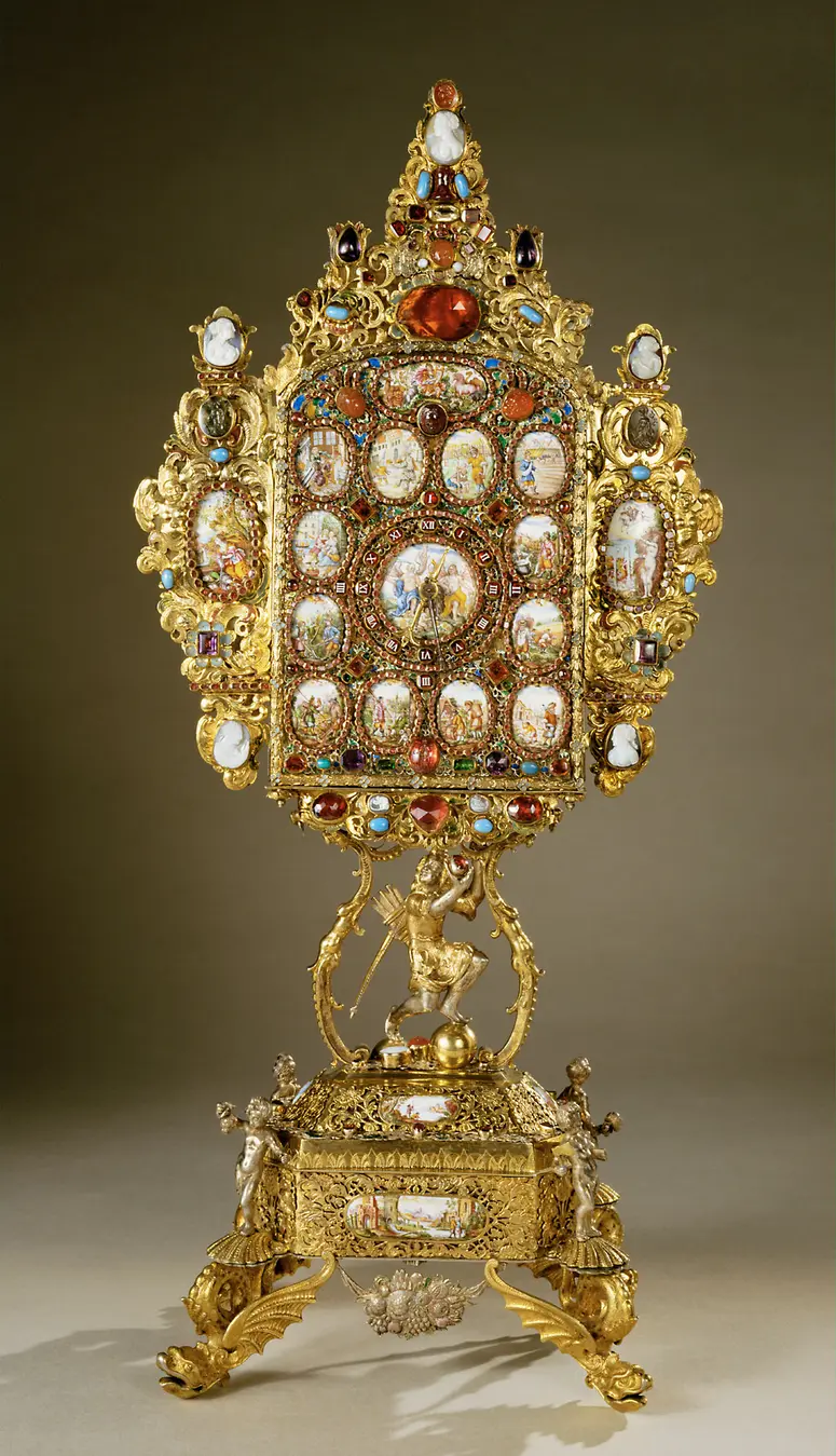 Table Clock, so-called Mirror Clock
