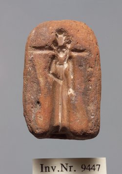 Model für ein Amulett der Göttin Sachmet