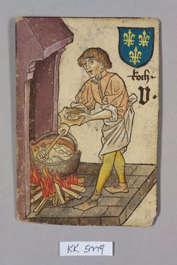 Kartenspiel, sog. Hofämterspiel