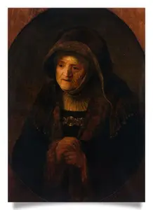 Rembrandt - Prophetin Hanna (Die Mutter des Künstlers)