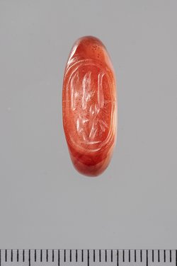 Siegelring mit dem Namen der Königin Teje