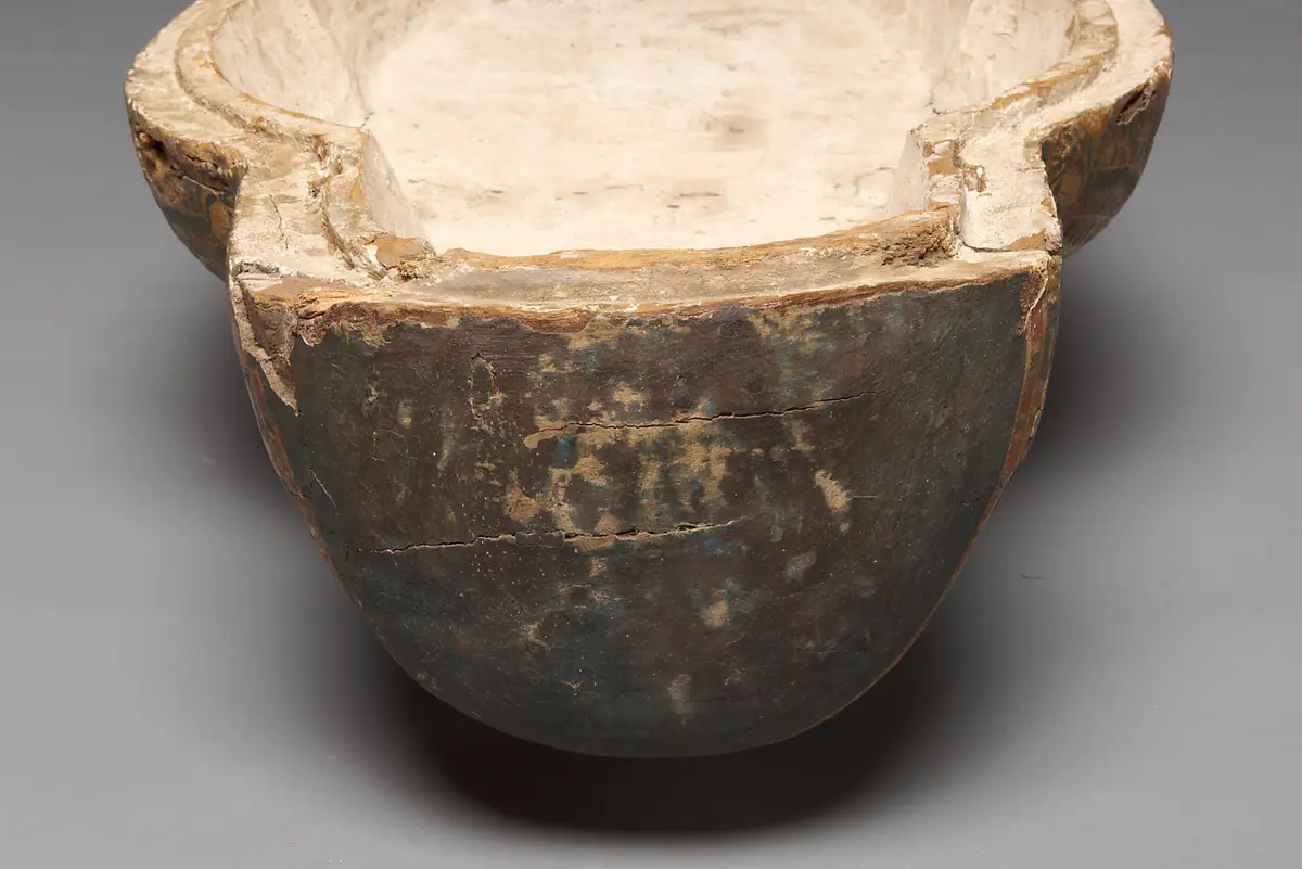 Deckel des mumienförmigen Innensarges des Anch-ef-en-mut