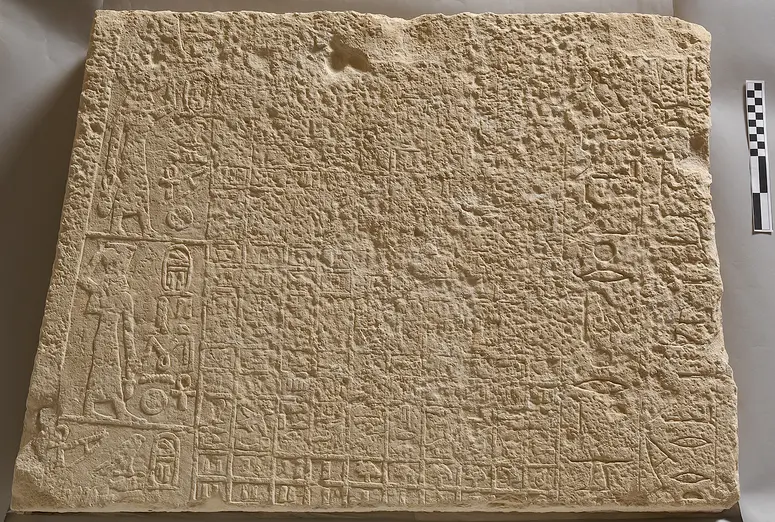 Fragment eines Türgewändes
