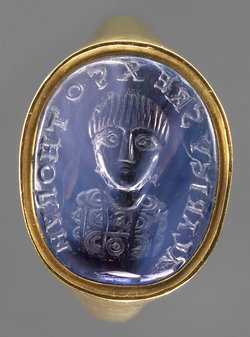 Siegelstein Alarichs II., König der Westgoten