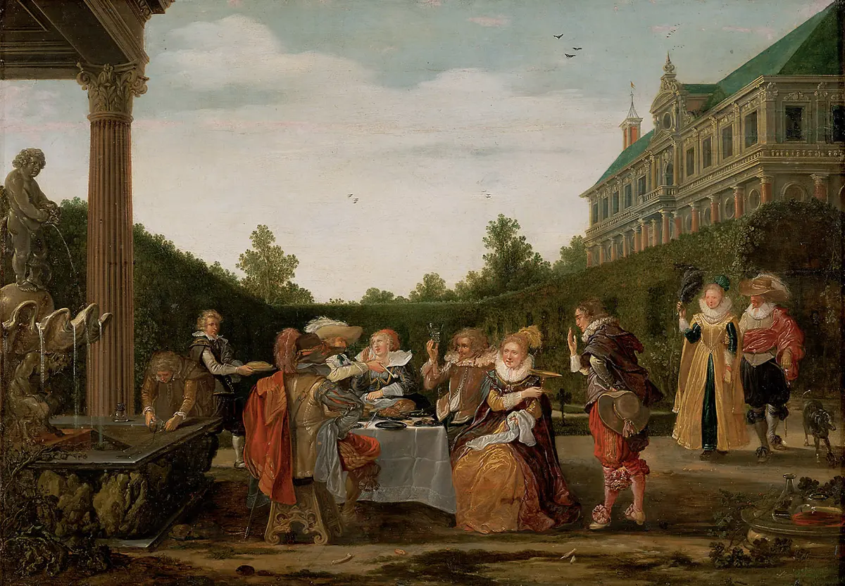 Festmahl im Schlosspark