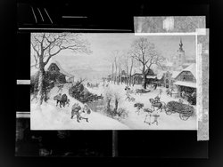 Winterlandschaft (Jänner oder Februar)