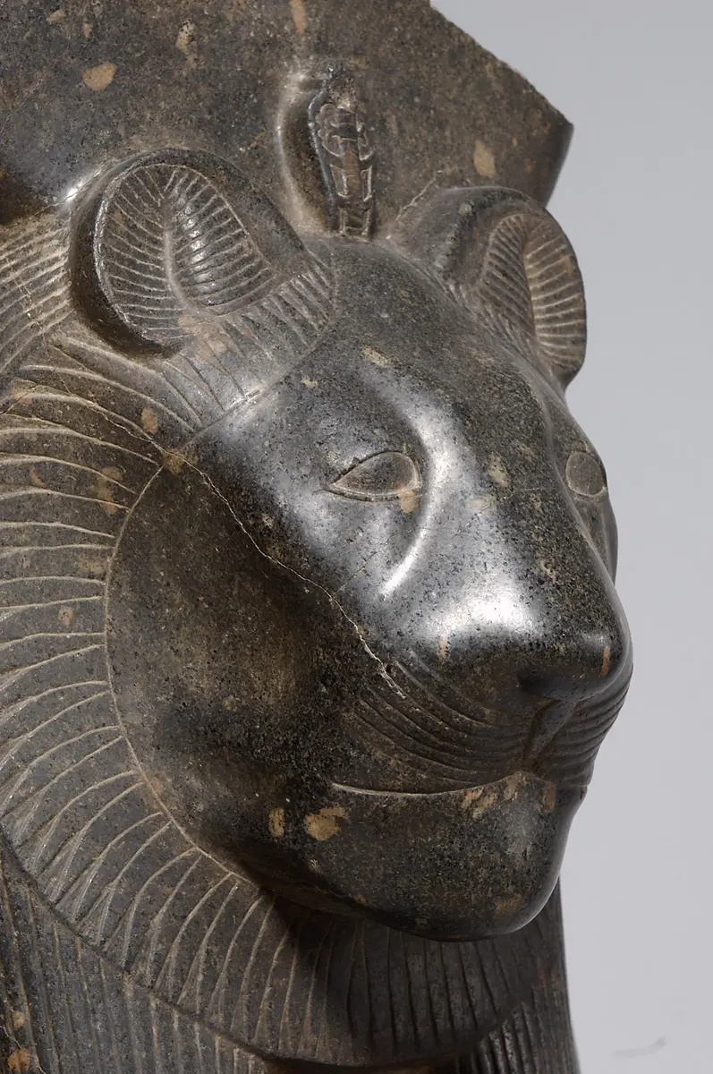 Seated statue of the goddess Sakhmet