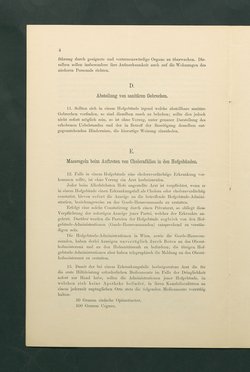 Maßregeln betreffend Cholera