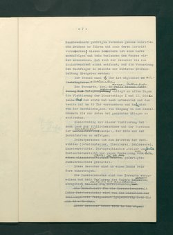 Dienstbestimmungen für das Aufsichtspersonal in den Sammlungen mit Anmerkungen und Korrekturen