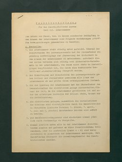 Feuerlöschordnung für das Kunsthistorische Museum, Teil III: Schatzkammer