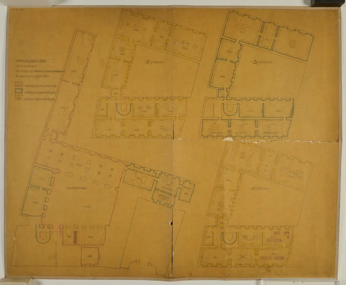 Sammlungen Sr. k. u. k. Hoheit Erzherzog Franz Ferdinand. III, Beatrixgasse 25 [Estensische Sammlung]