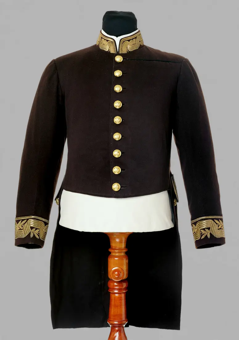 Campagne-Dienstkleid eines Hausoffiziers des Wiener Hofes