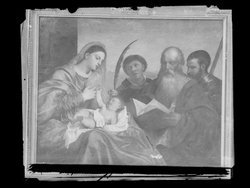 Maria mit Kind und den hll. Stephanus, Hieronymus und Mauritius