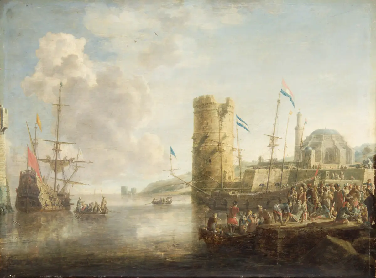 Südländischer Hafen