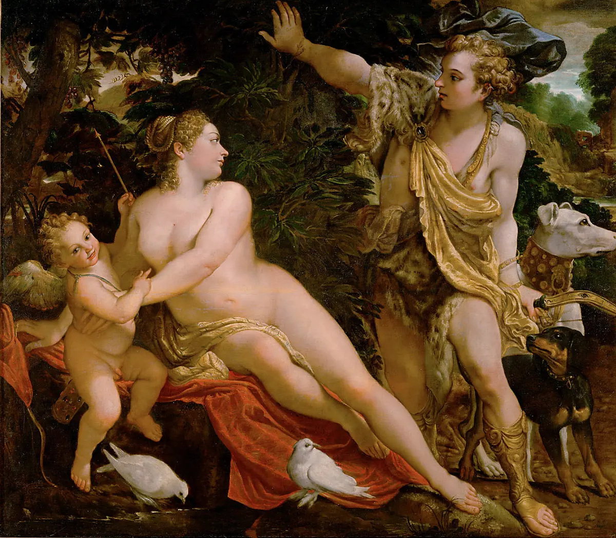 Venus und Adonis