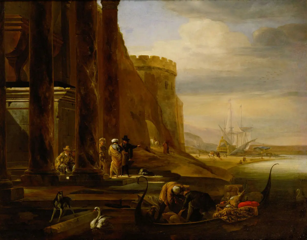 Italienischer Seehafen