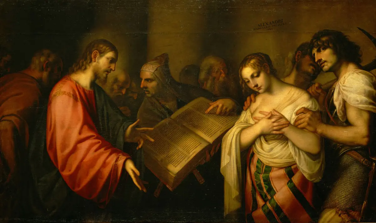 Christus und die Ehebrecherin