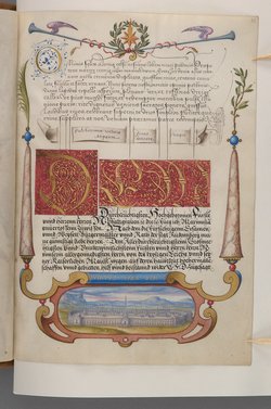 Schriftmusterbuch; 127 Blatt Pergament