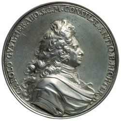 Carl Gustav Heraeus, Antiquitäteninspektor Kaiser Karls VI.