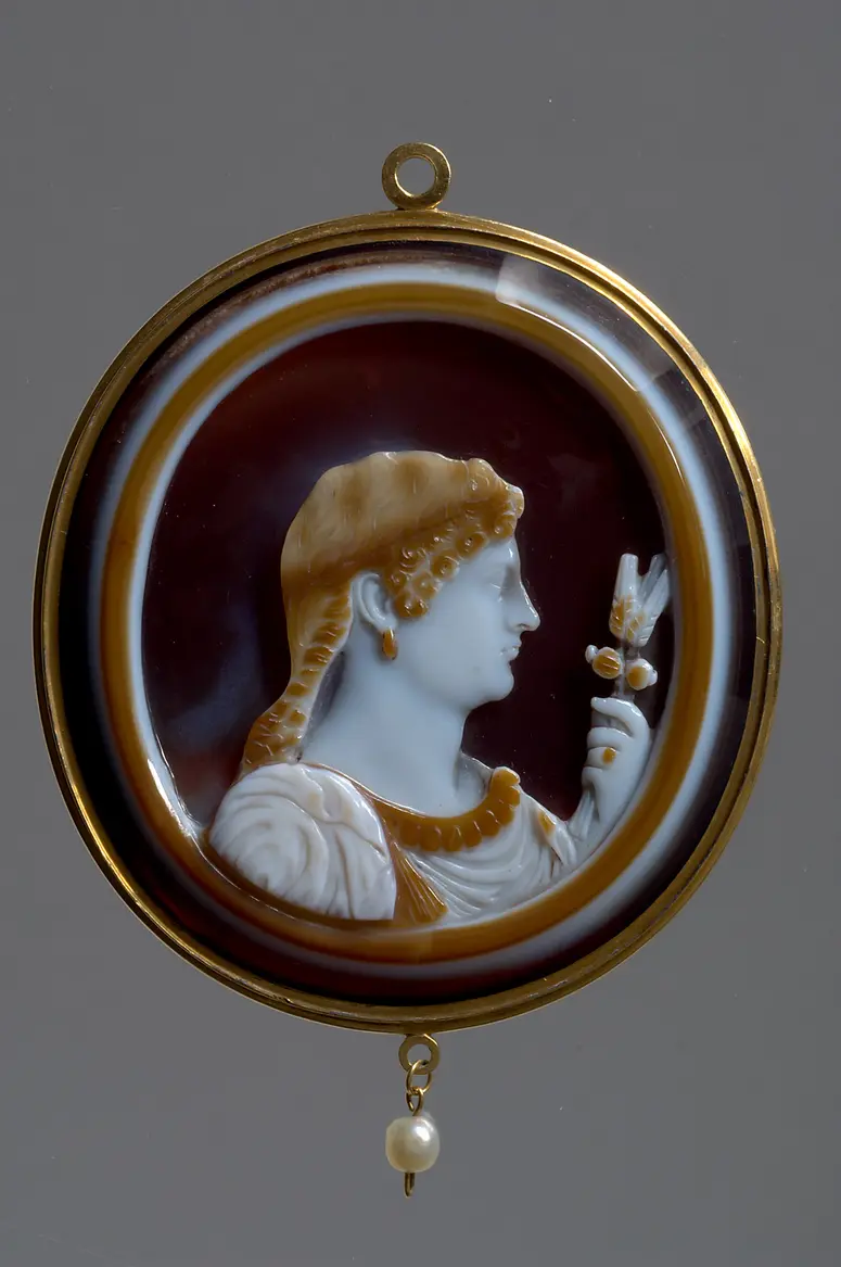 Römerin als Ceres (Agrippina)