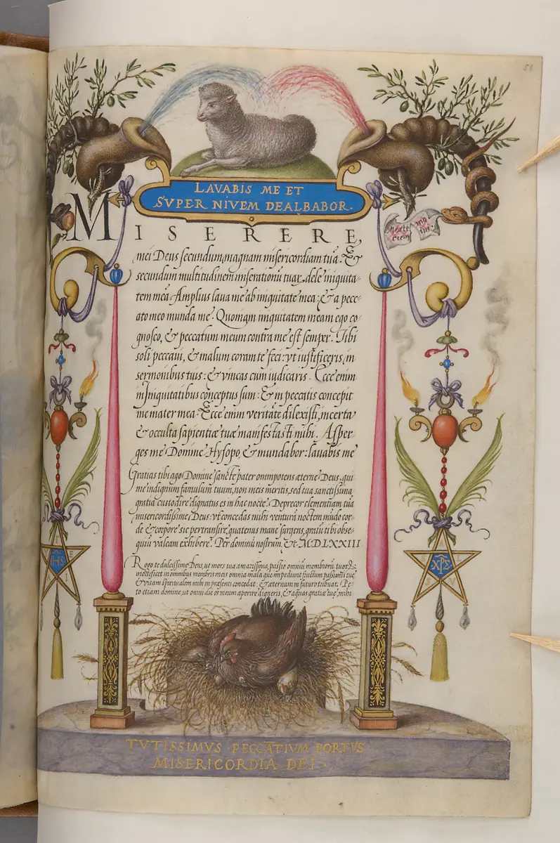 Schriftmusterbuch; 127 Blatt Pergament