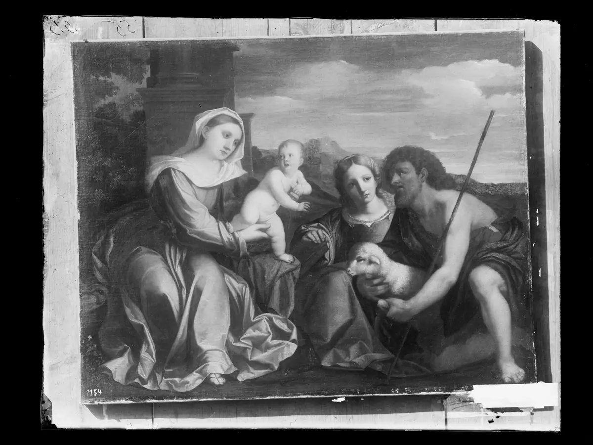Madonna mit Kind und Heiligen