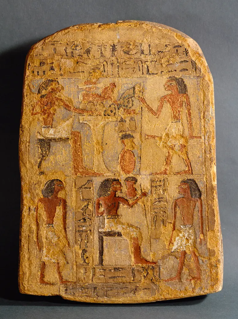Stele des Es-en-weseret (Sesostris)