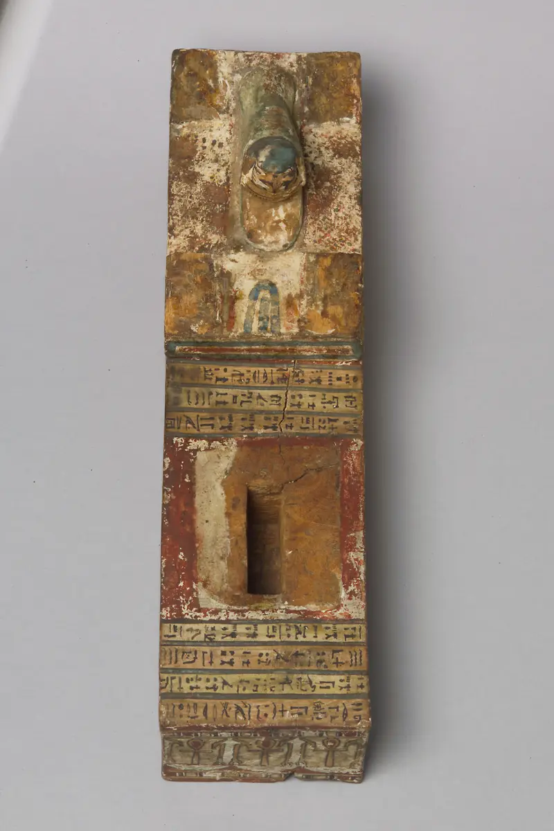 Basis für eine Ptah-Sokar-Osiris-Statuette