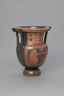 Mänade und Satyr