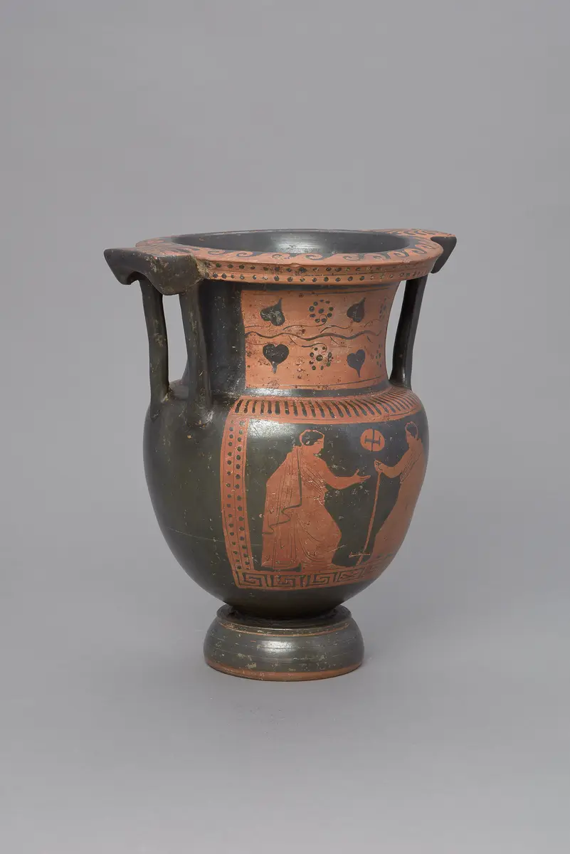Mänade und Satyr