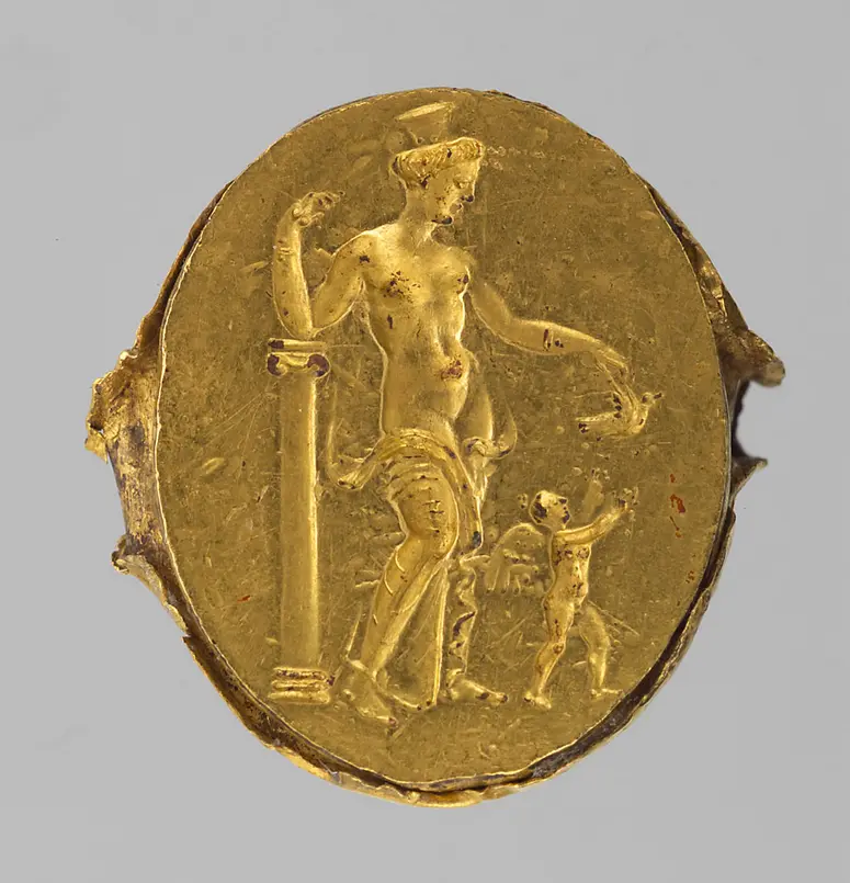 Aphrodite und Eros