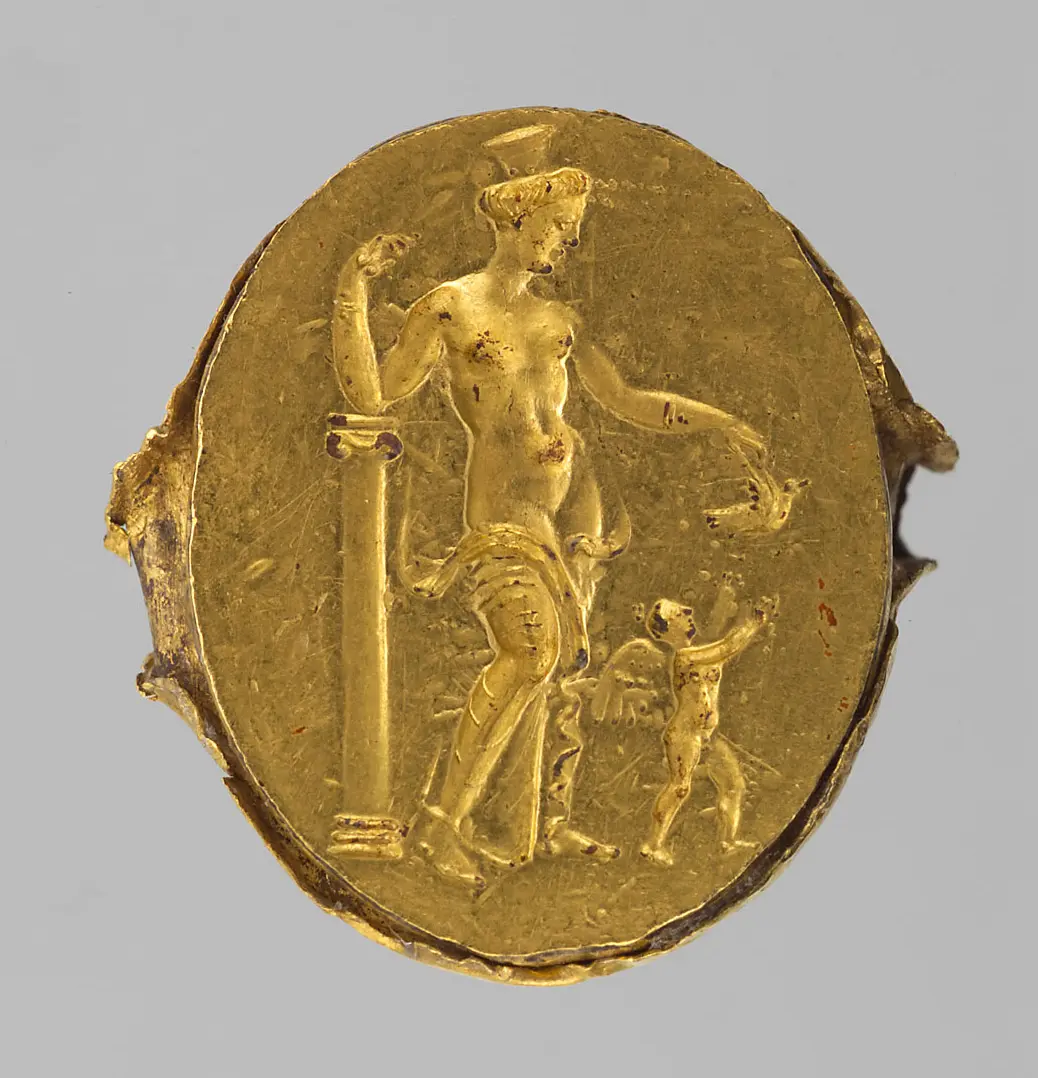 Aphrodite und Eros