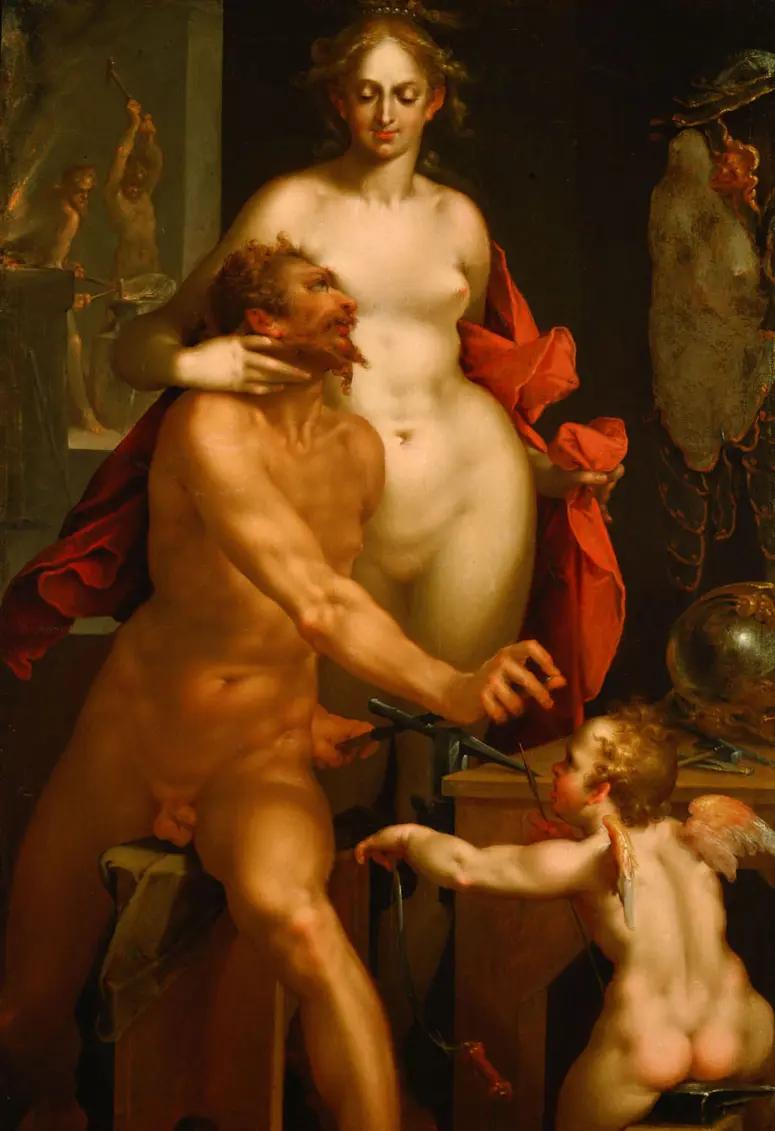 Venus in der Schmiede des Vulkan
