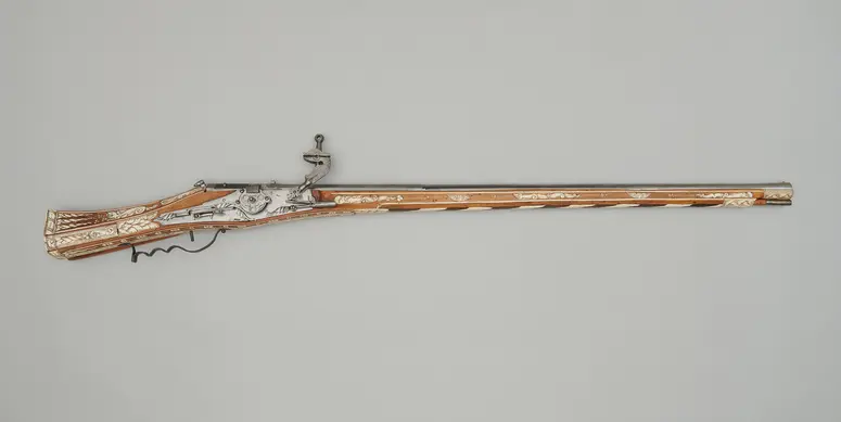 Hinterladegewehr mit Radschloss