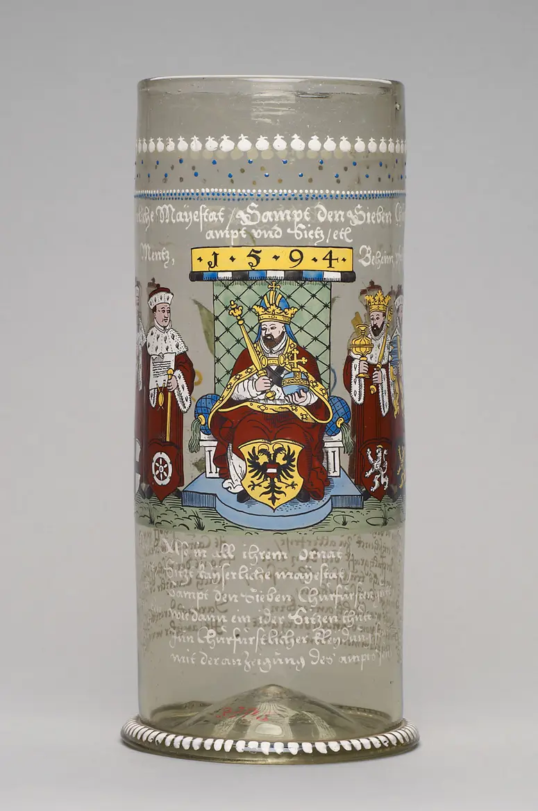 Gefäß; Becher, Humpen, Kurfürstenglas