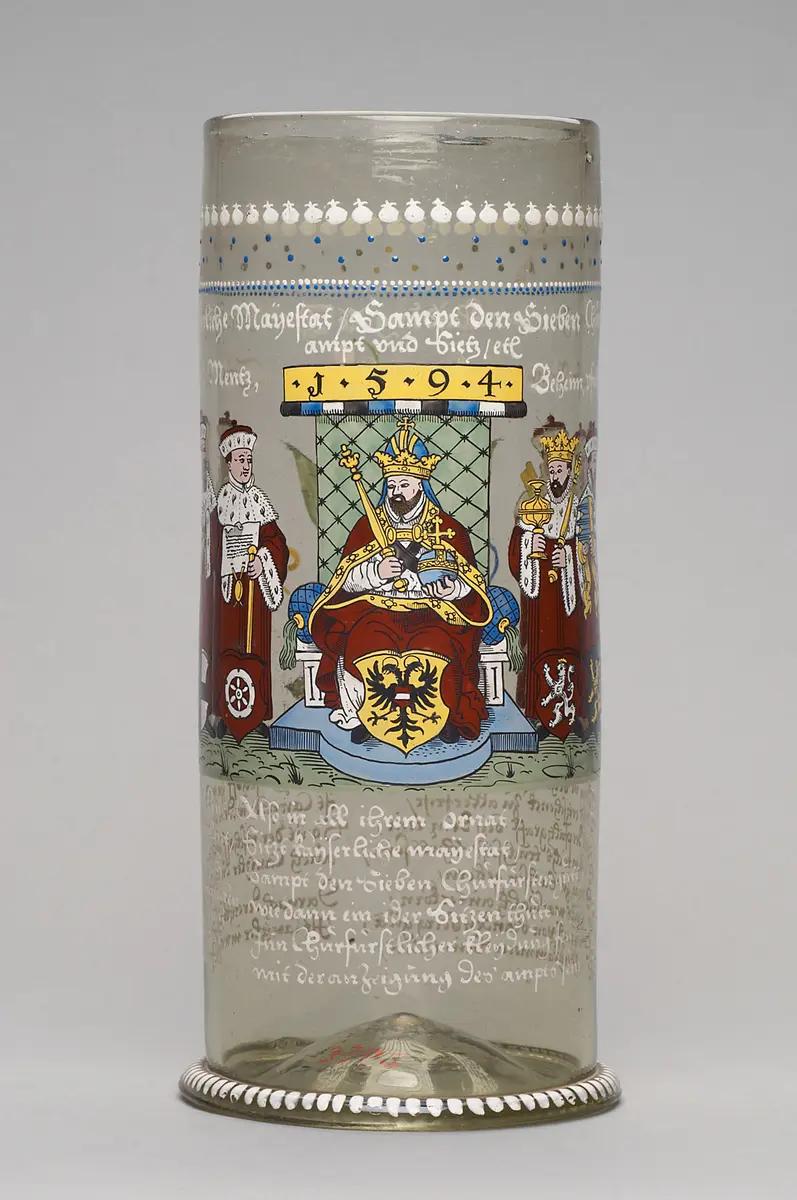 Gefäß; Becher, Humpen, Kurfürstenglas
