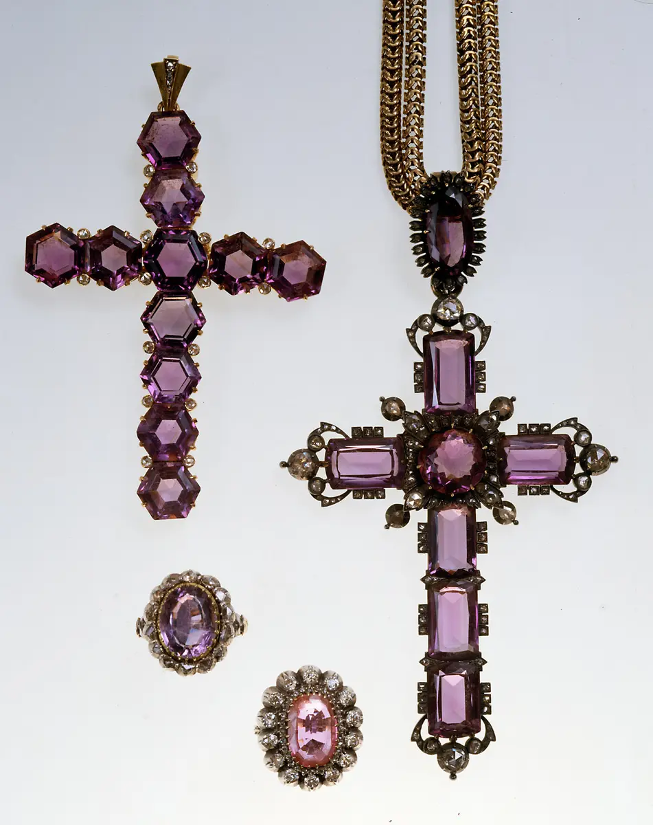 Pontifikalbrustkreuz mit Kette